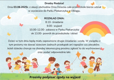 Wycieczka z okazji Dnia Dziecka
